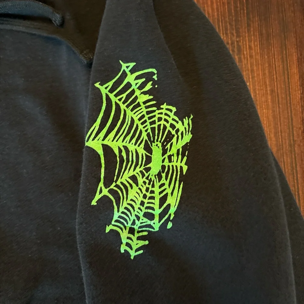 Vintage Goosebumps Black Hoodie for Kids - Picture 6 of 7